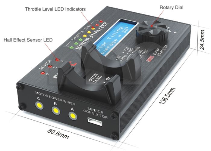 skyrc bl motor analyzer